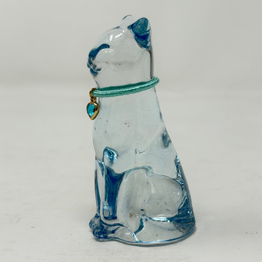 March Lucky Glass Cat