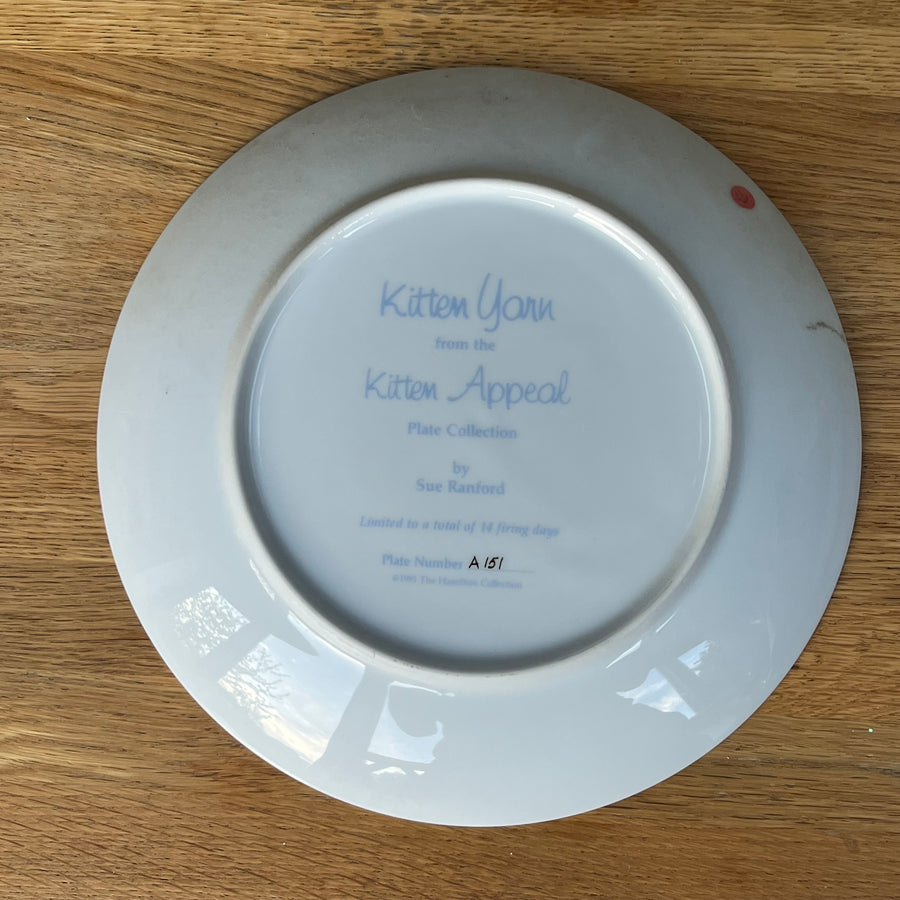 Vintage Plate Kitten Yarn by The Hamilton Collection
