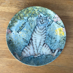 Vintage Plate The Sniffer by American Artists / Zoe Stokes