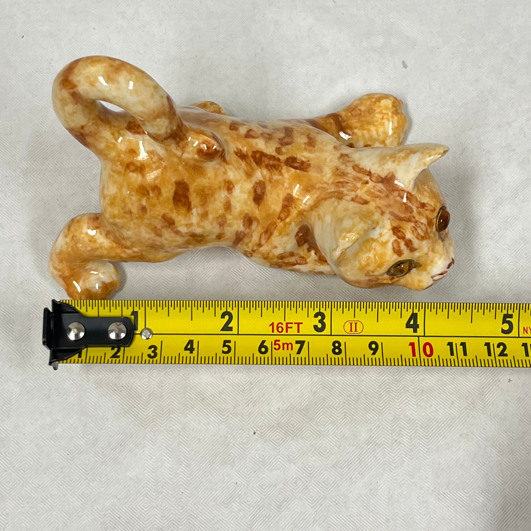 Winstanley Playful Ginger Kitten Tail Curled - Size 1