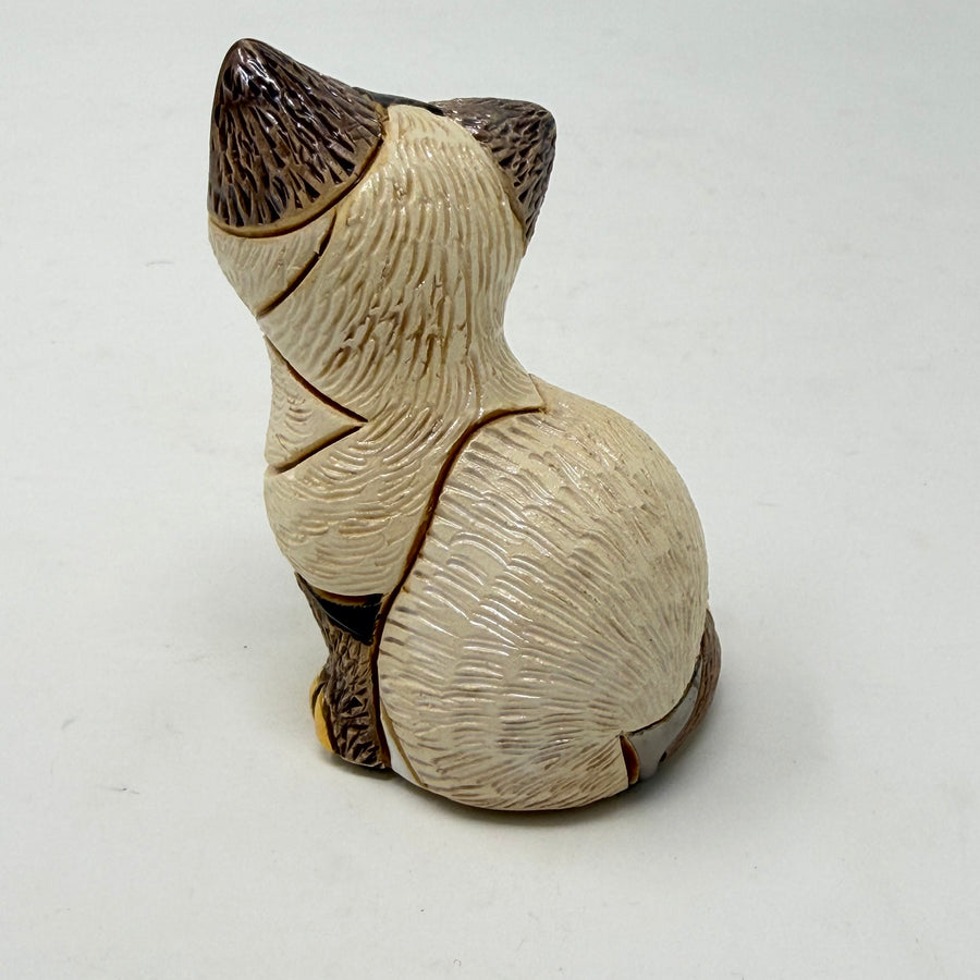 Vintage De Rosa Handmade Ceramic Cat F322