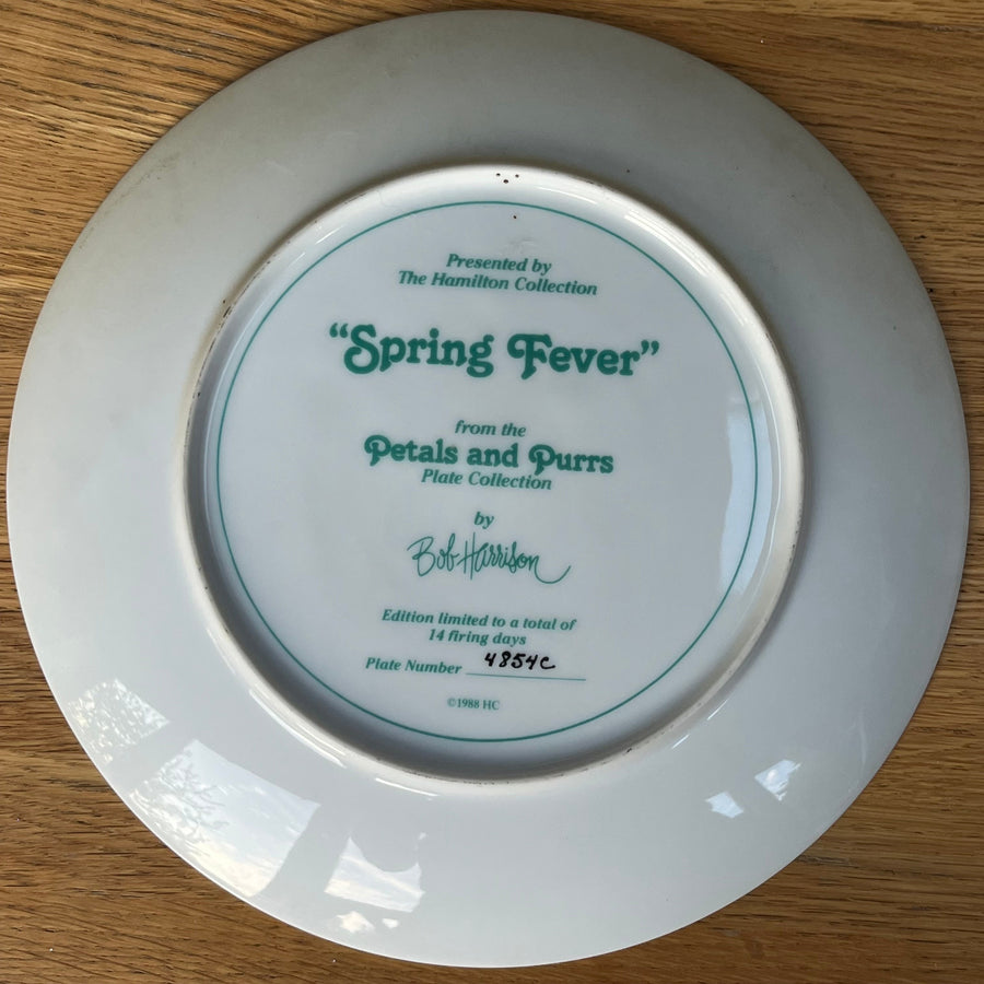 Vintage Plate Spring Fever by The Hamilton Collection
