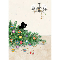 Fallen Tree Christmas Card