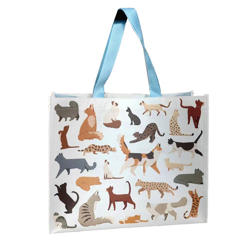 Feline Fine Cats Recycled Shopper Bag