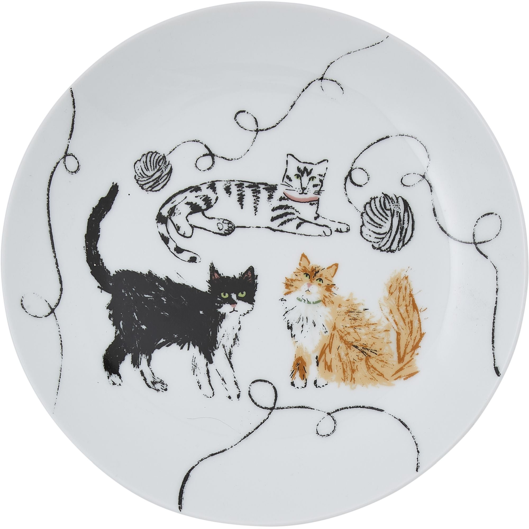 Feline Friends Porcelain Side Plate