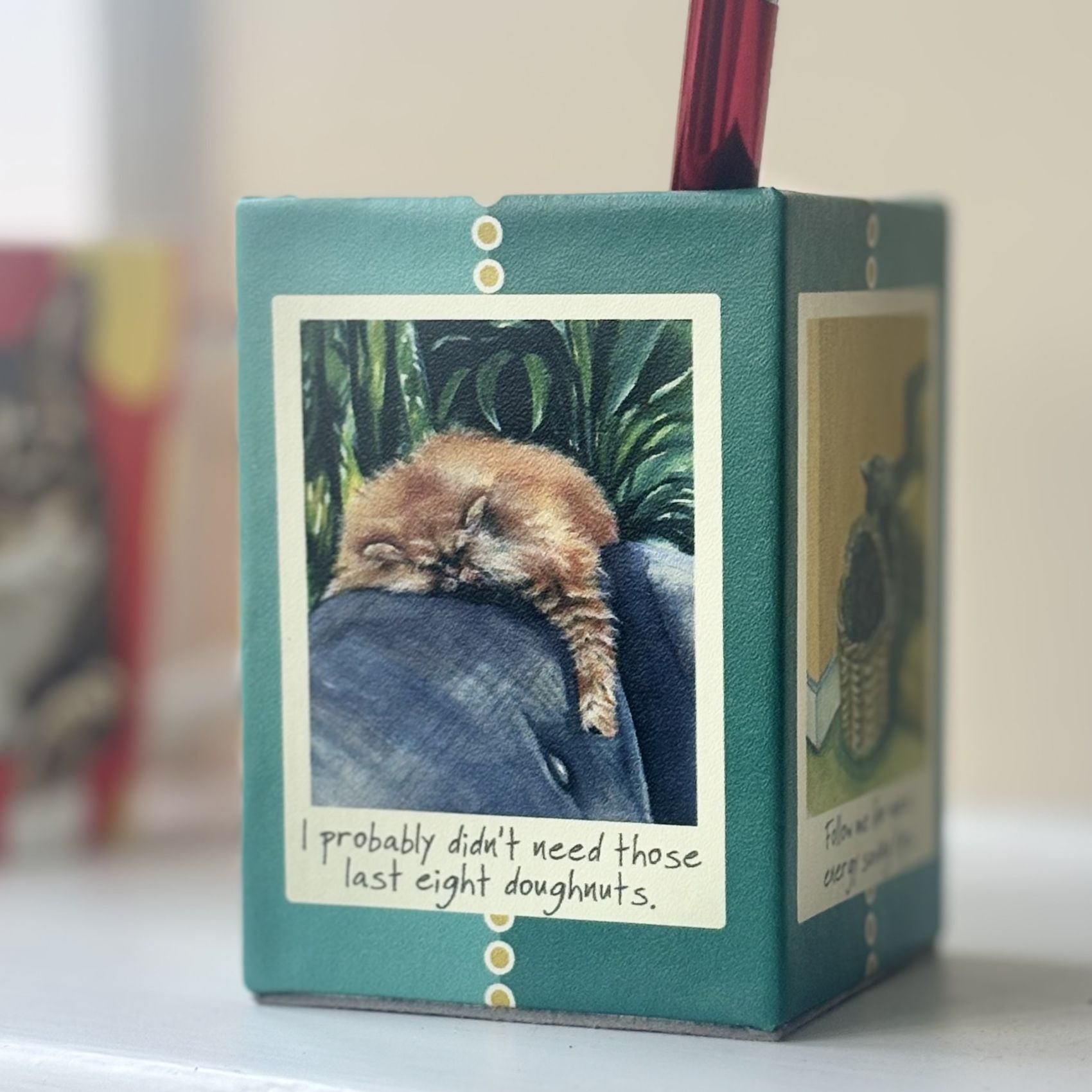 Feline Pen Pot