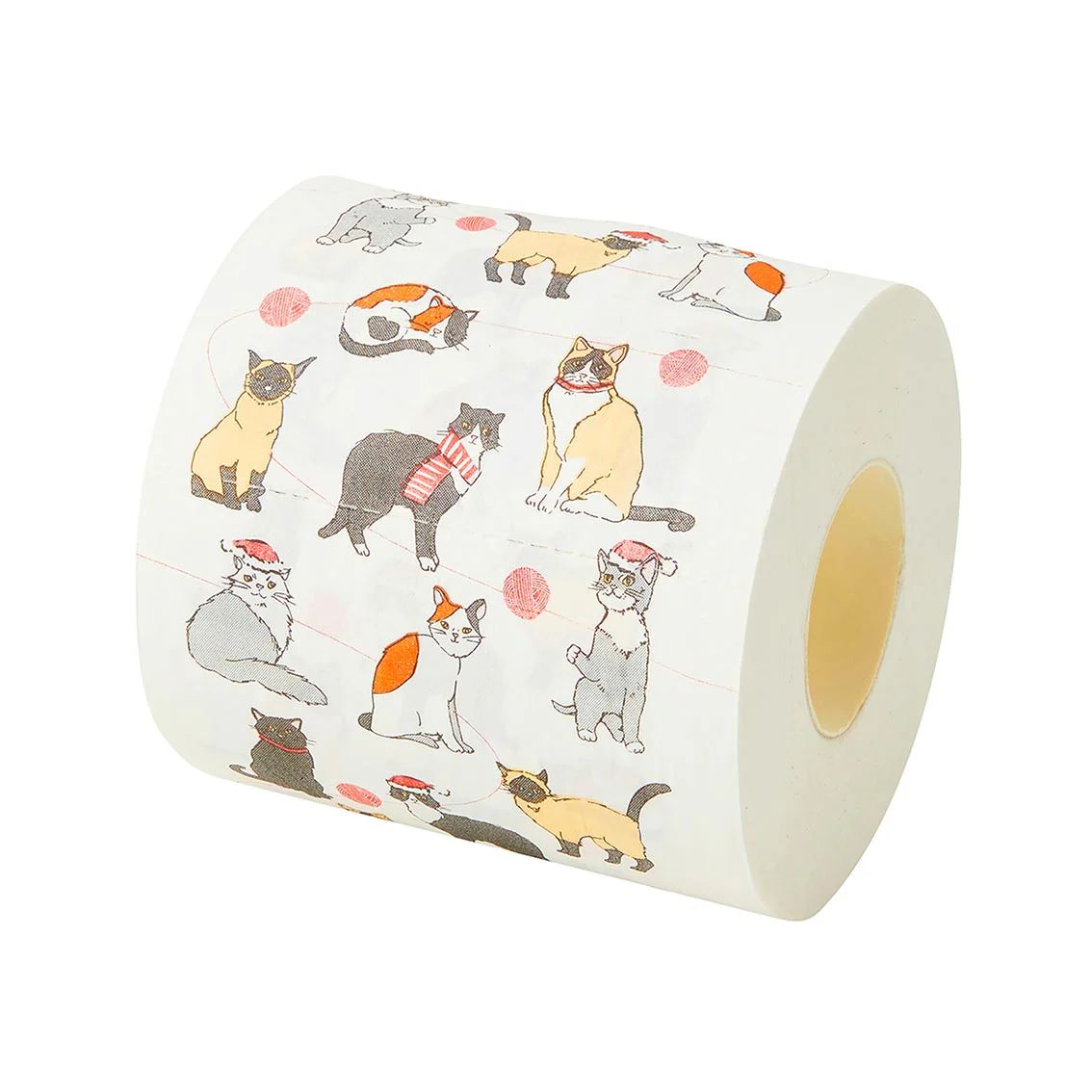 Festive Feline Toilet Roll