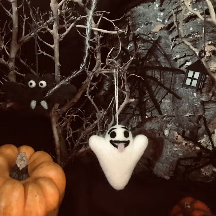 Handmade Felt Buster the Ghost