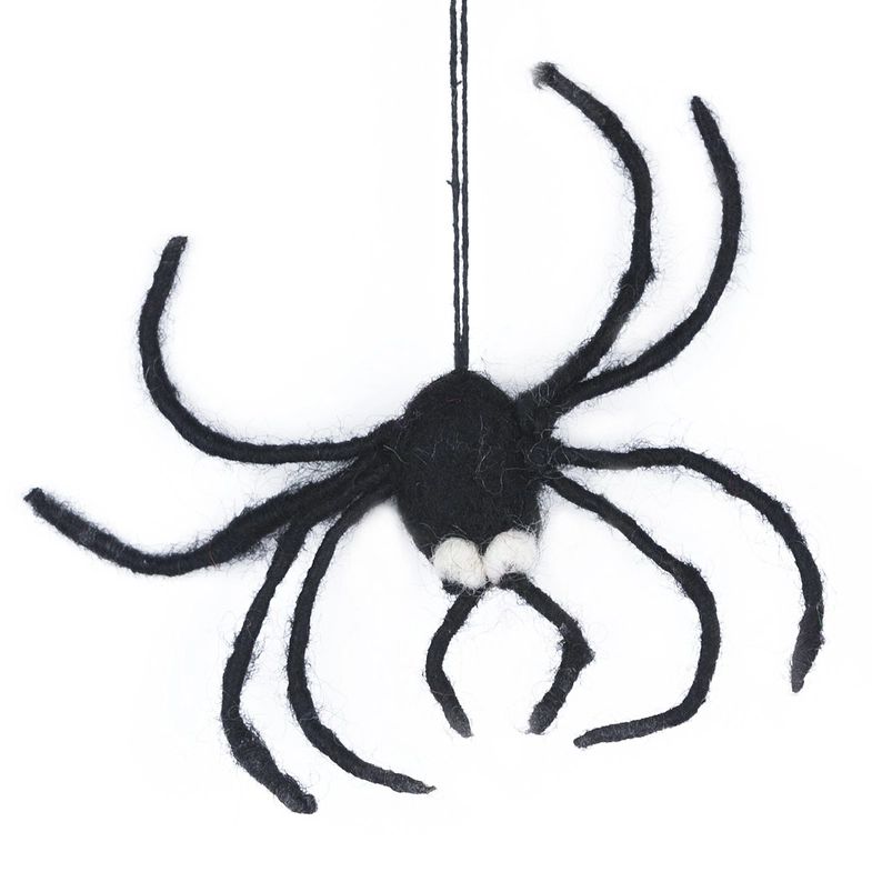 Handmade Felt Hanging Halloween Spider