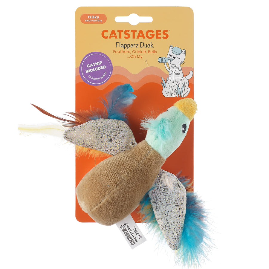 Flapperz Duck Cat Toy
