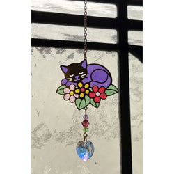 Sleeping Cat Crystal Dream