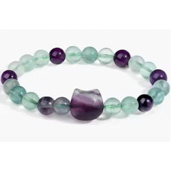 Feline Gemstone Bracelet