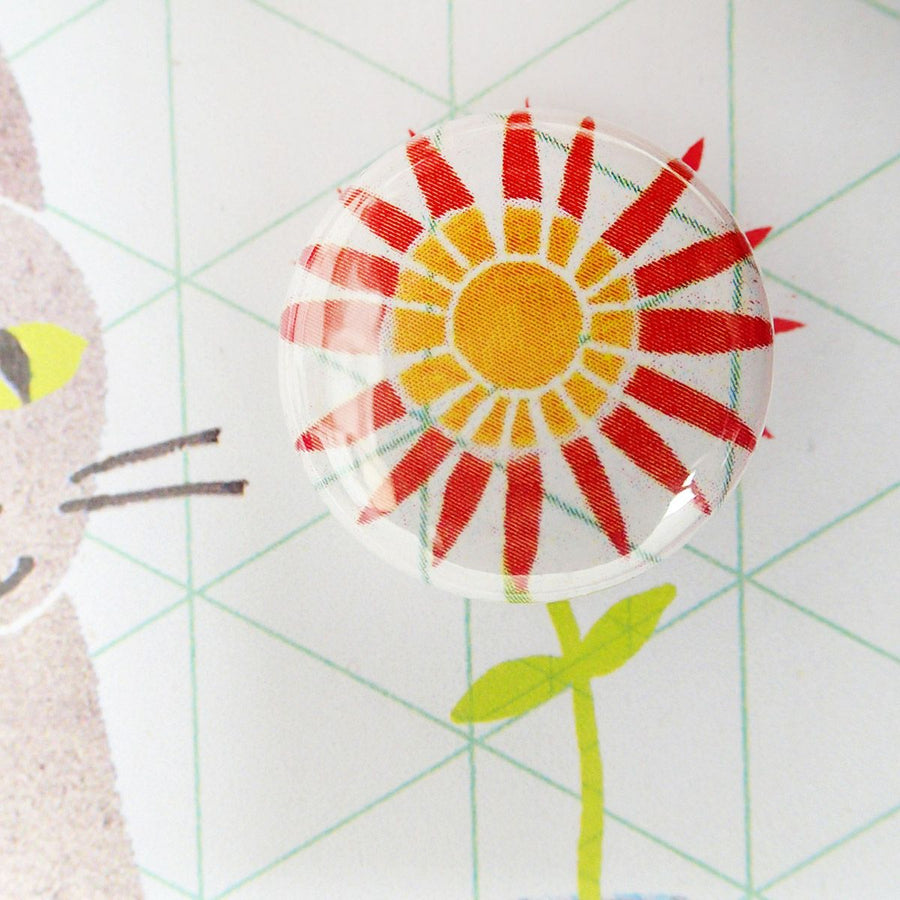 For You Cat Badge Greetings Card