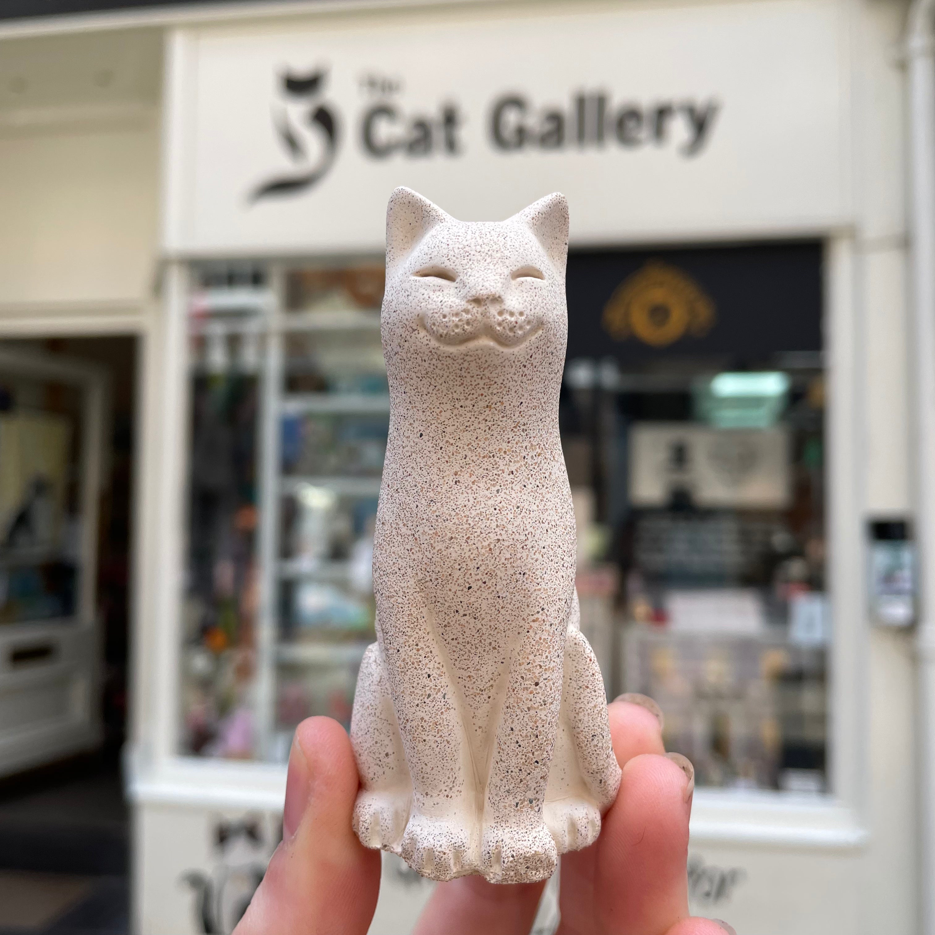 Bath Stone Original Lucky Cat