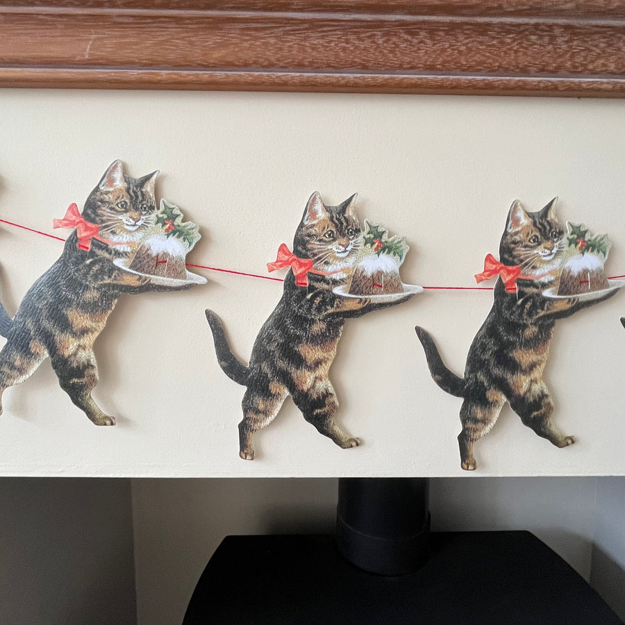 Christmas Cat Garland