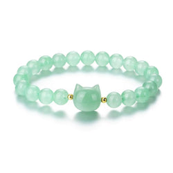 Feline Gemstone Bracelet