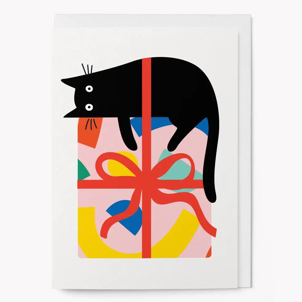 Gift Cat Graphic Card
