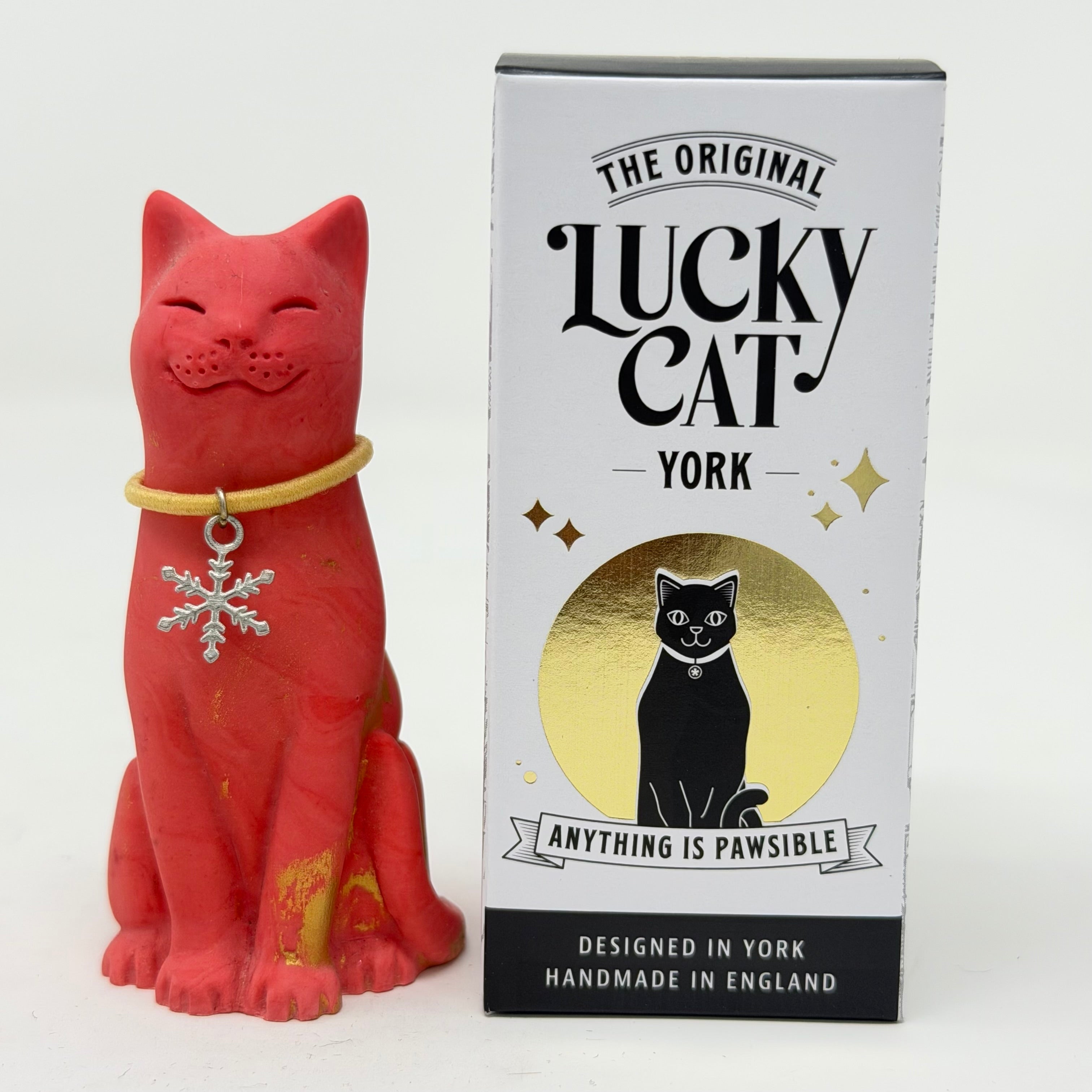 The Gilded Lucky Cat - Antique Gold