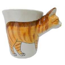 3D Ginger Cat Mug