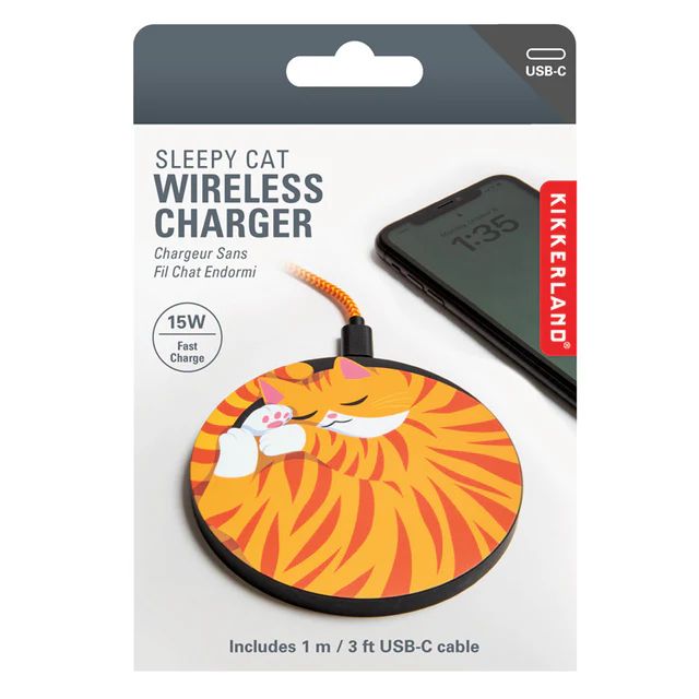 Ginger Kitty Wireless Charger
