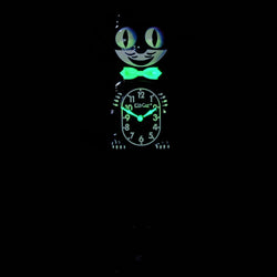 Classic Black Glow Kit Cat Klock