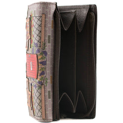 Gone to Pot Tri-fold Leather purse