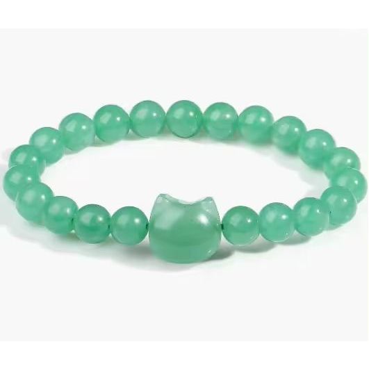 Feline Gemstone Bracelet