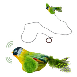 Chirping Birds Cat Toy on a string