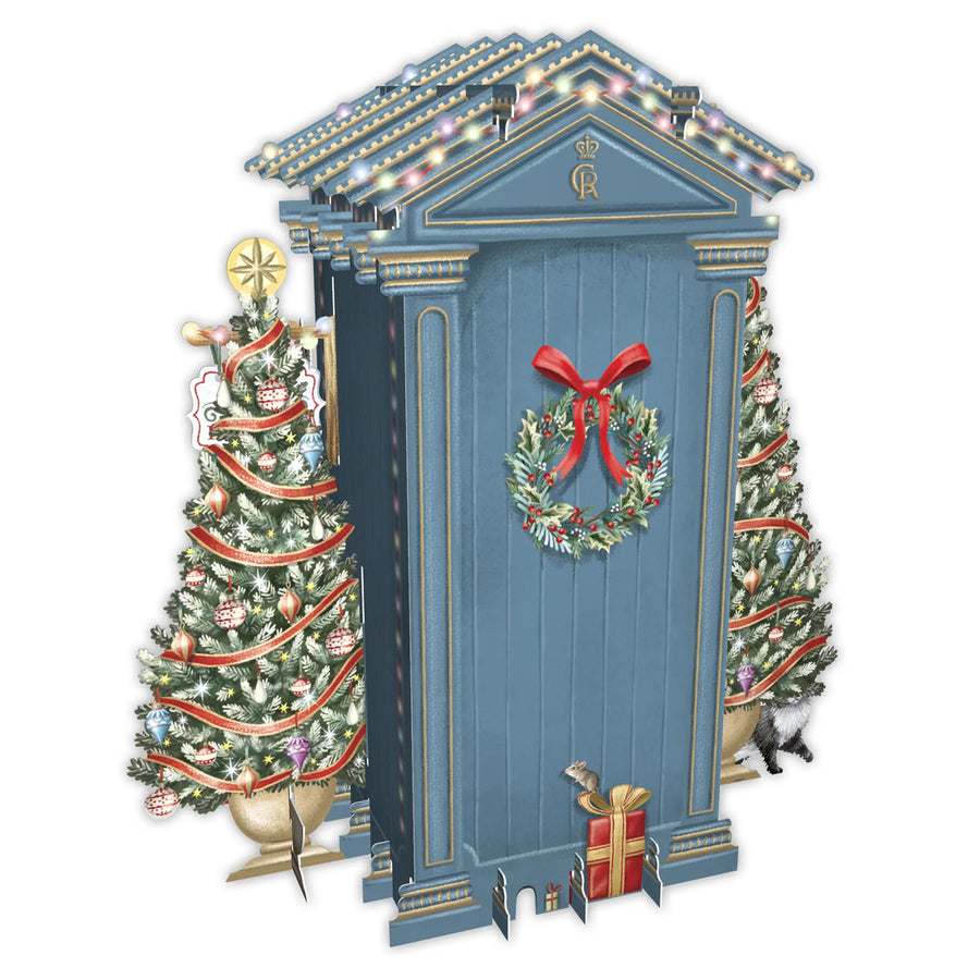 Guard House 3D Pop-up Christmas Card