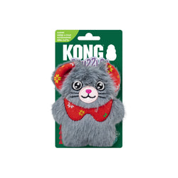 KONG Snuzzles Mouse on retail backing card which says it is a catnip toy