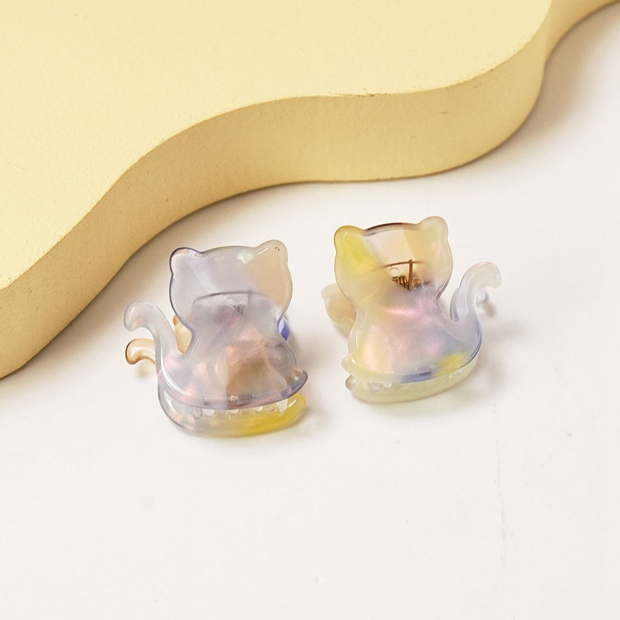 Pair of Cat Shaped Mini Hair Claws