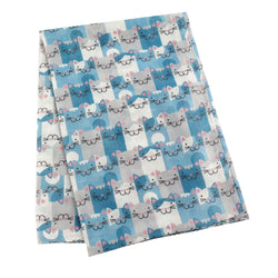 Happy Cats Printed Scarf