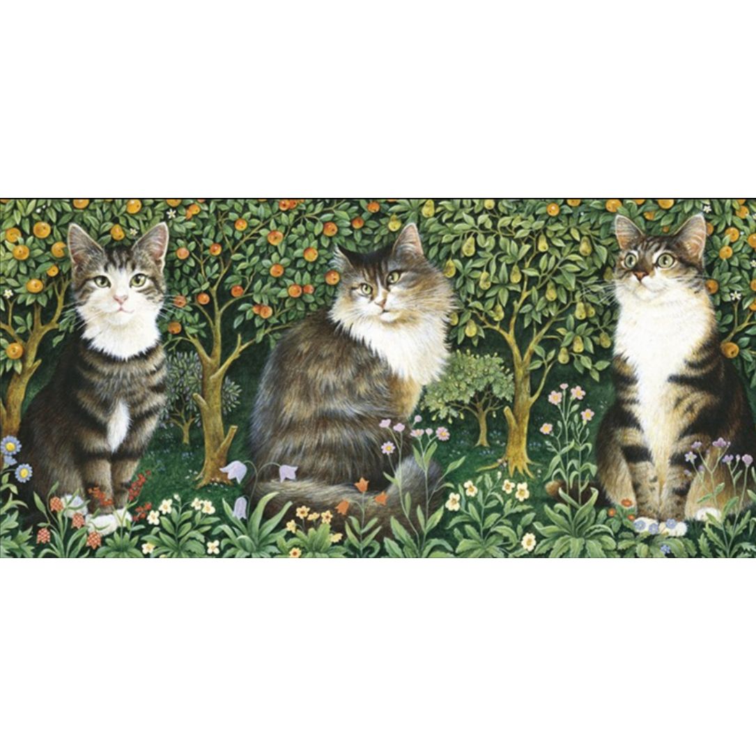 Harry, Agneatha and Sheena Greetings Card, Lesley Anne Ivory