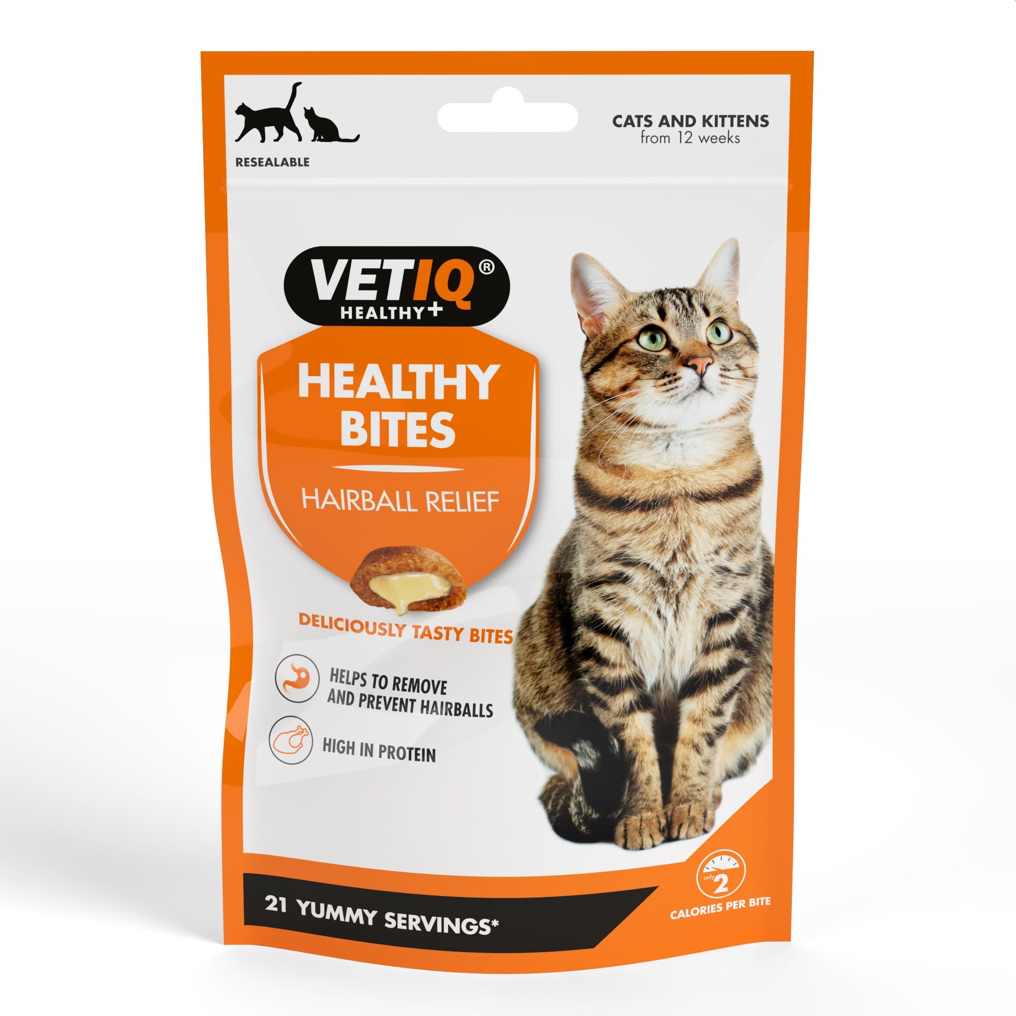 Vet IQ Healthy Bites Hairball Remedy Cat Treats