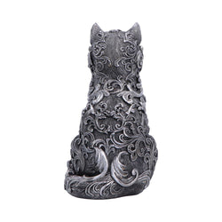 Hexbound Familiar Silver Cat Figurine
