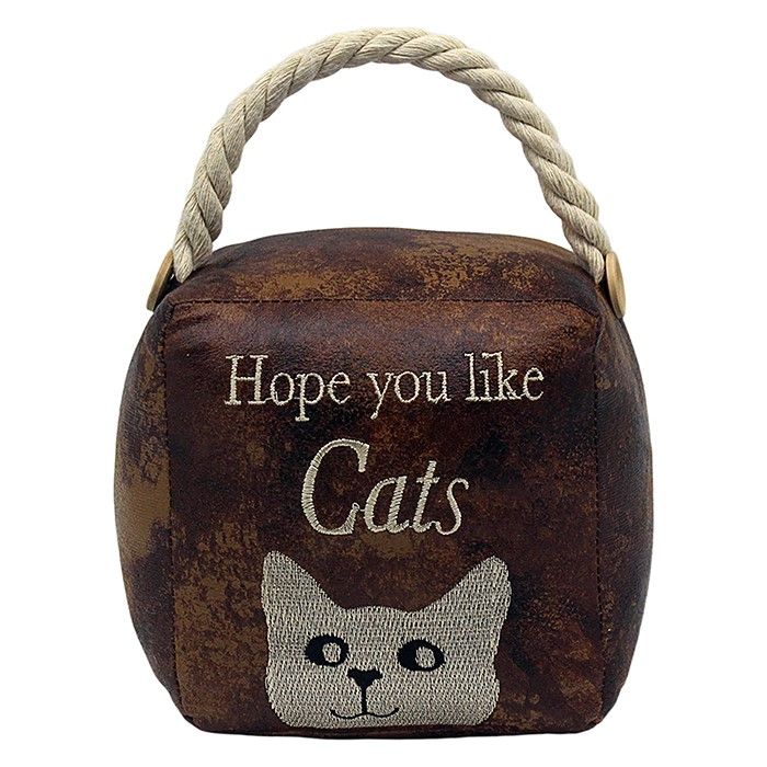 Hope you Like Cats Doorstop