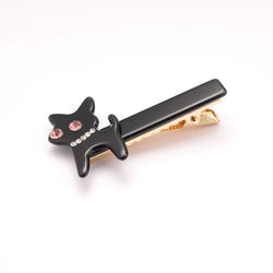 Pink Eyed Cat Hair Clip, The Cat Gallery