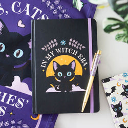 In my Witch Era A5 Notebook with Amethyst Pen