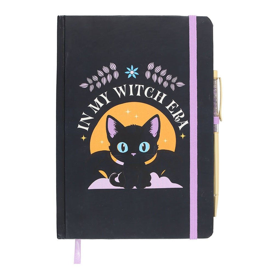 In my Witch Era A5 Notebook with Amethyst Pen
