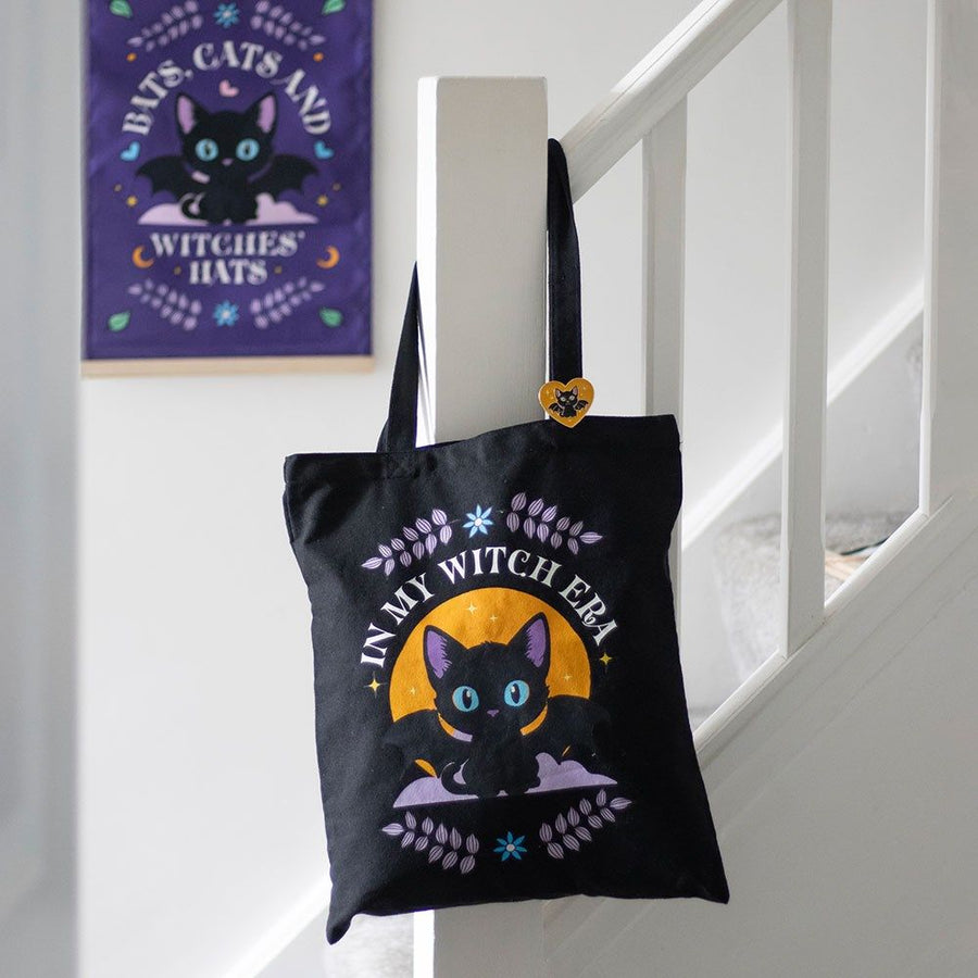 In my Witch Era Bat Cat Tote Bag