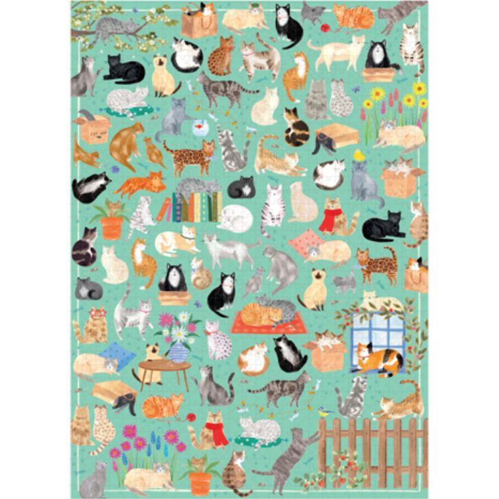 Its a Cats Life 1000 Piece Jigsaw