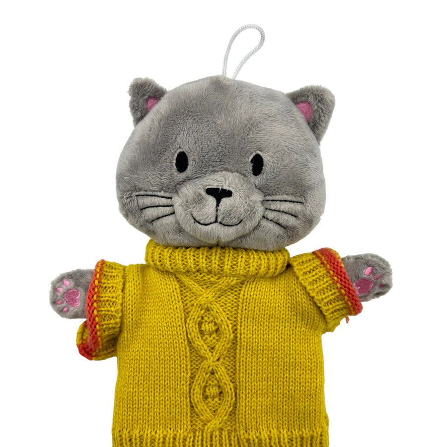 Jumper Cat Long Hot Water Bottle