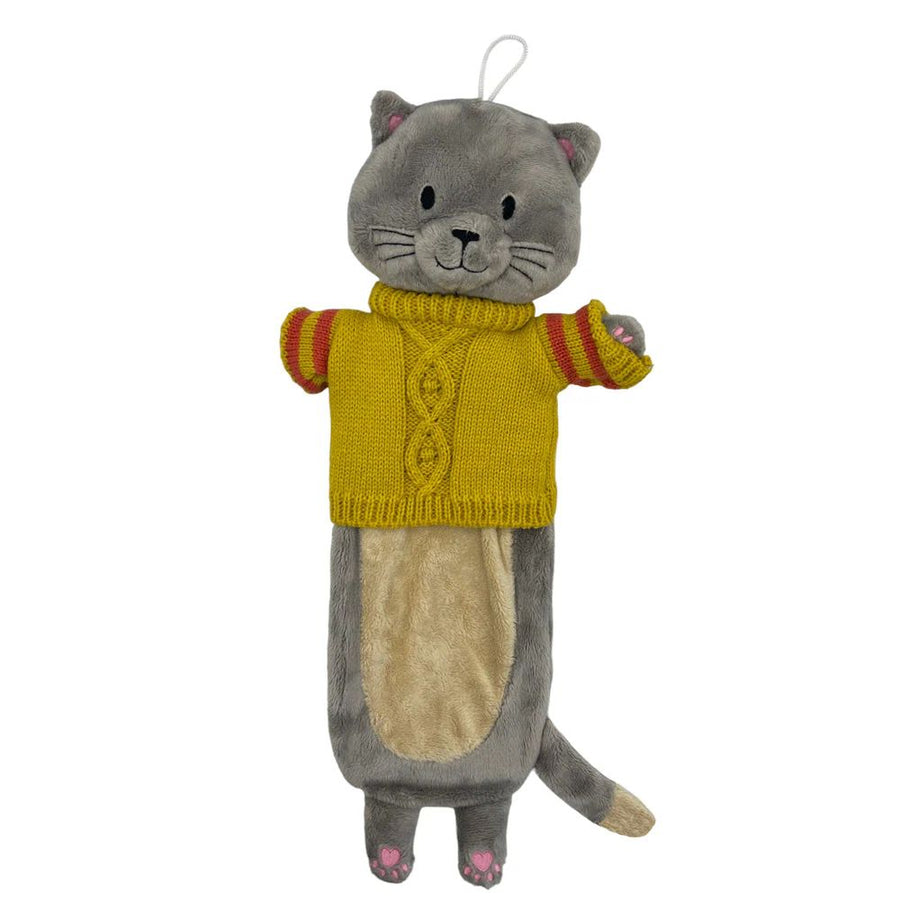 Jumper Cat Long Hot Water Bottle