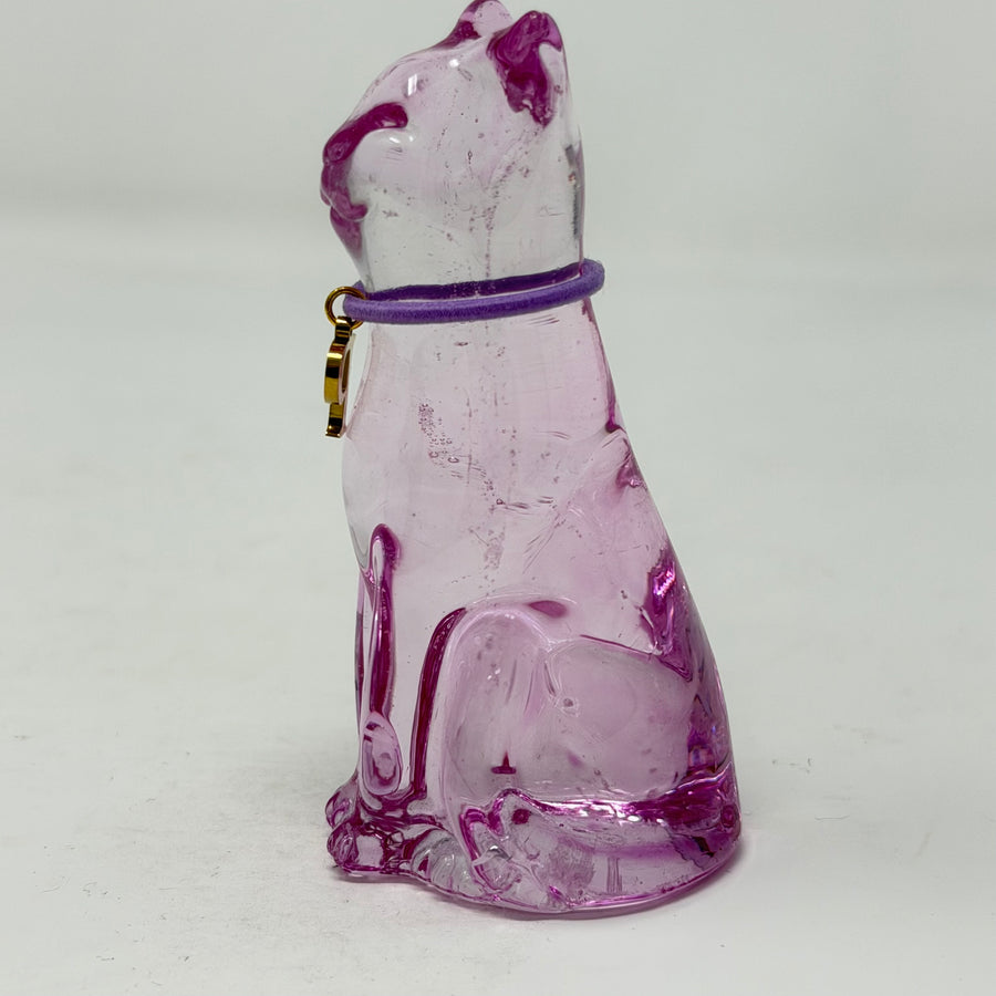 June Lucky Glass Cat