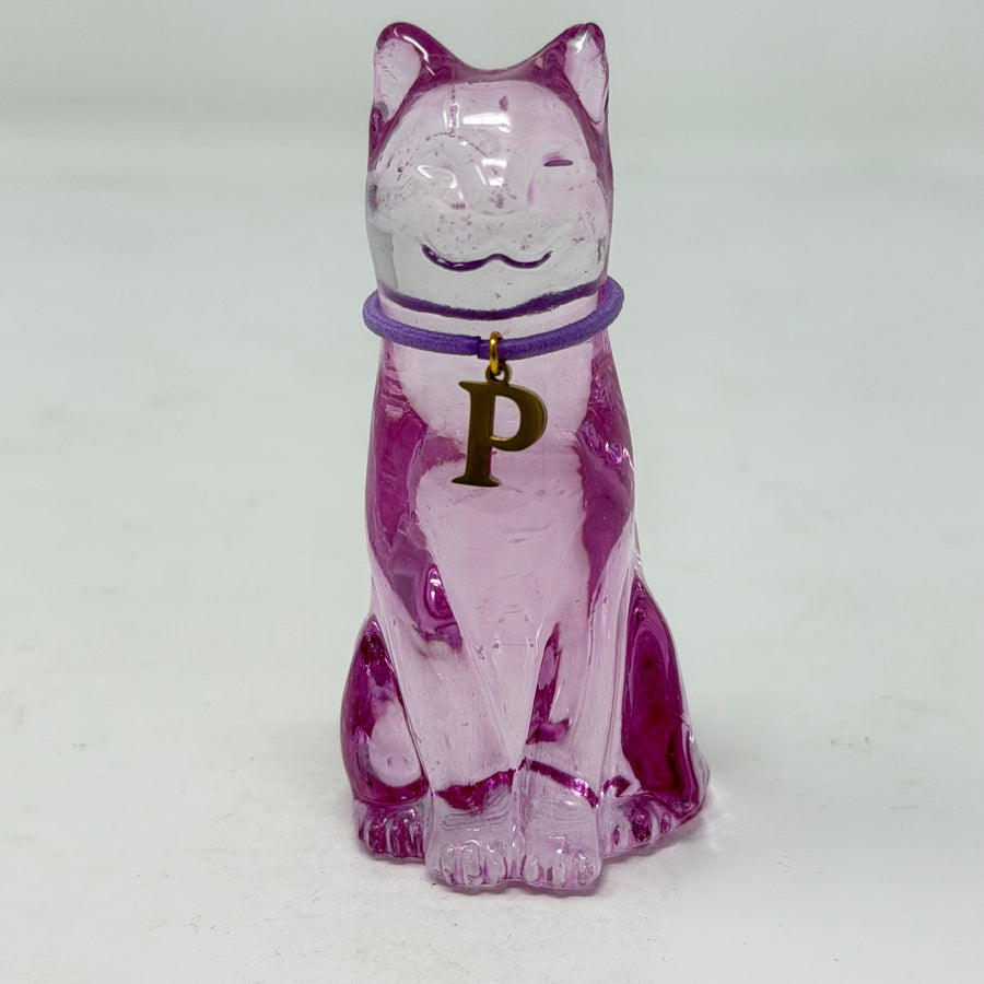 June Lucky Glass Cat