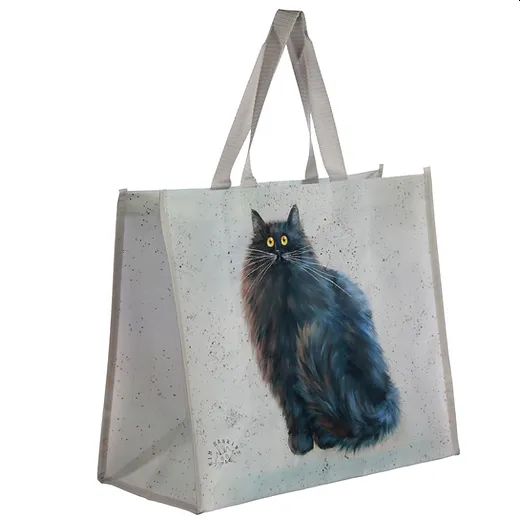 Cat Shopper Bags, pack of 2