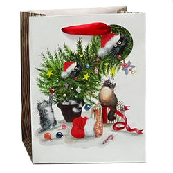 Bolsas de regalo Catástrofe Árbol de Navidad, paquete de 5