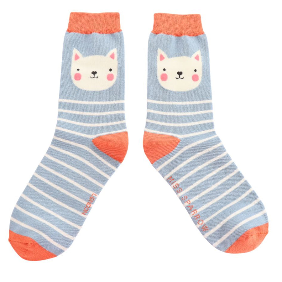 Kitty Stripes Socks