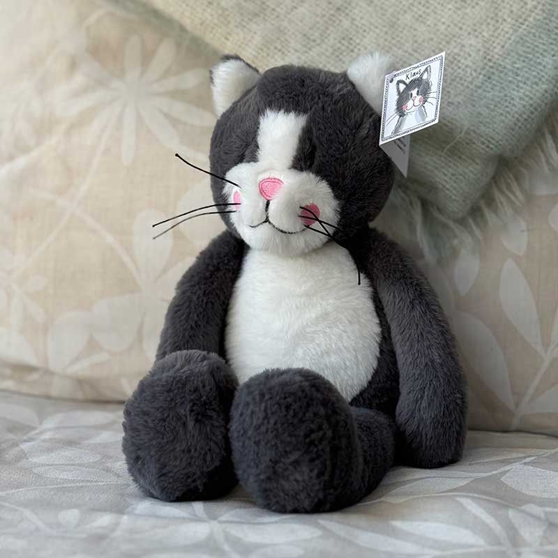 Klaus Soft Toy Cat, by Alex Clark