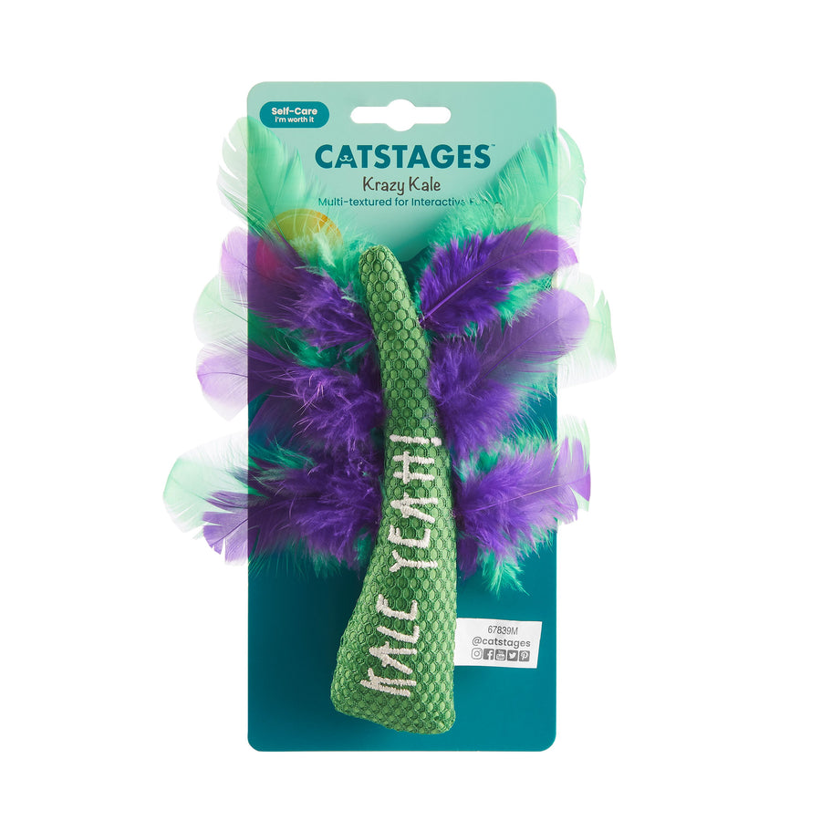Krazy Kale Dental Chew Cat Toy